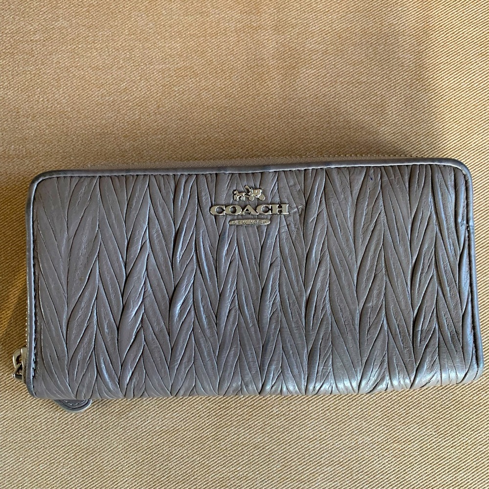 Coach Accordion Wallet